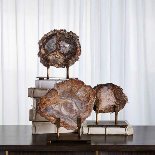 PETRIFIED WOOD SCULPTURE