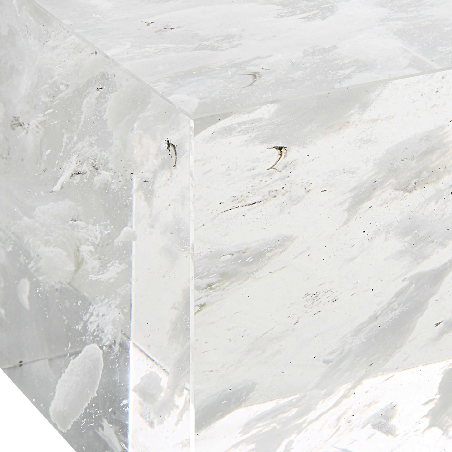 CUBE RISERS/SCULPTURES, S/2 - MANMADE QUARTZ