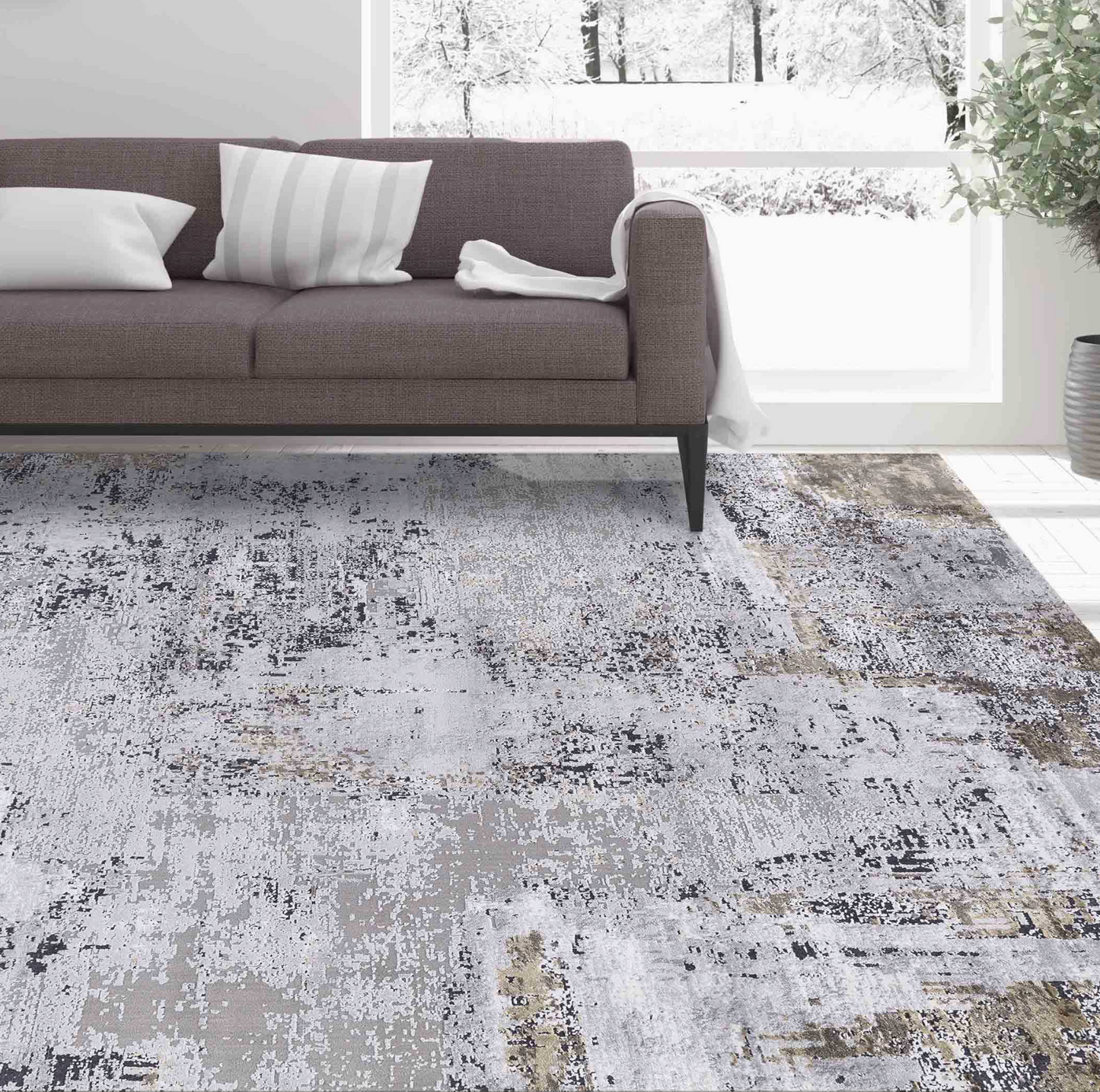 HAMPTON GOLD AREA RUG