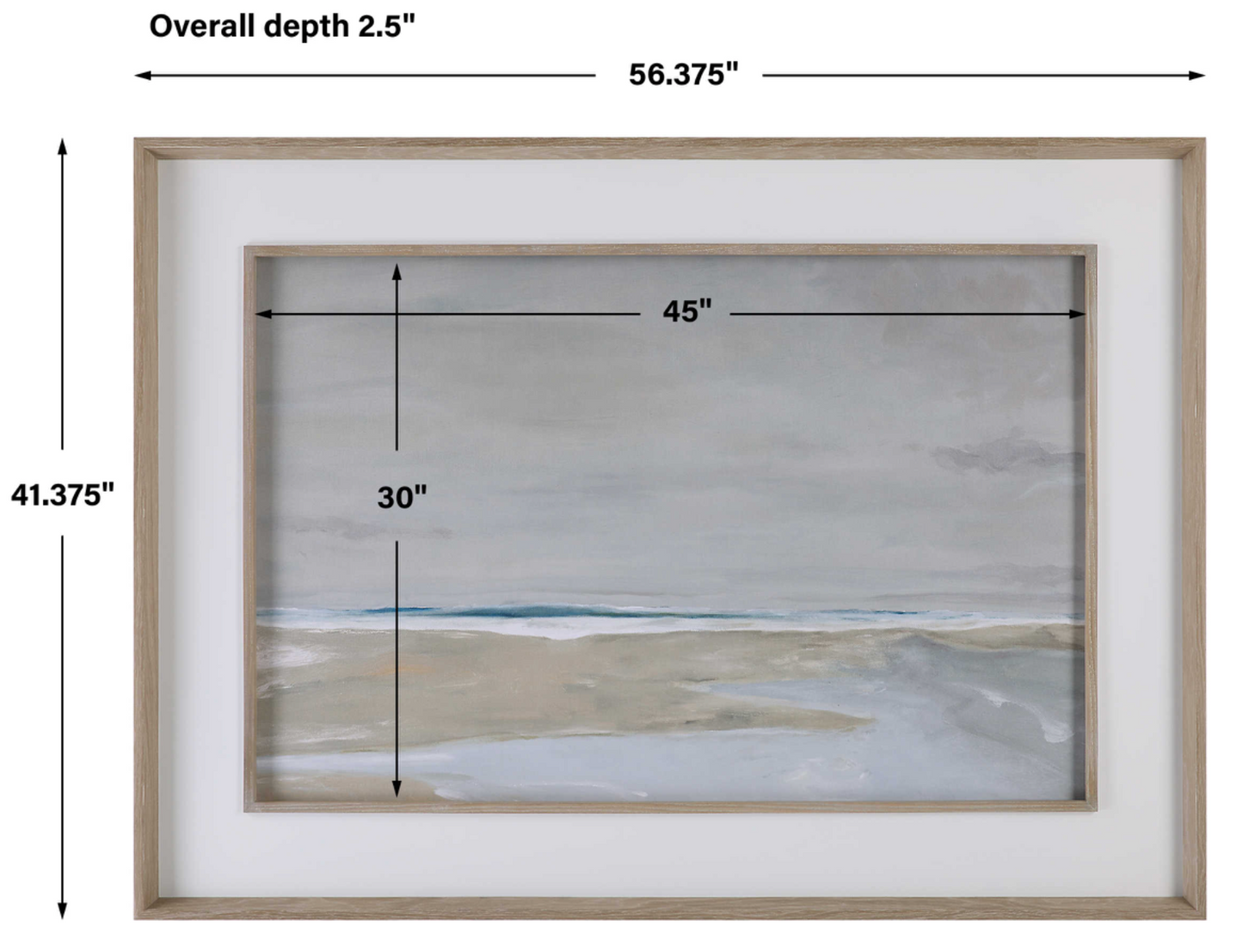 OREGON COAST FRAMED PRINT