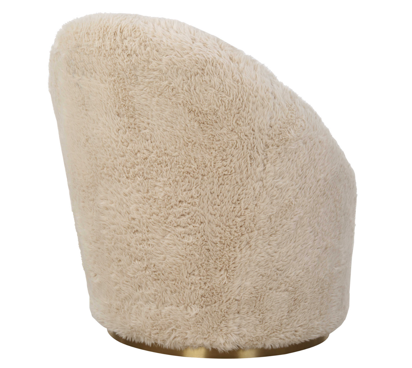 CRUE SWIVEL CHAIR SHEEPSKIN