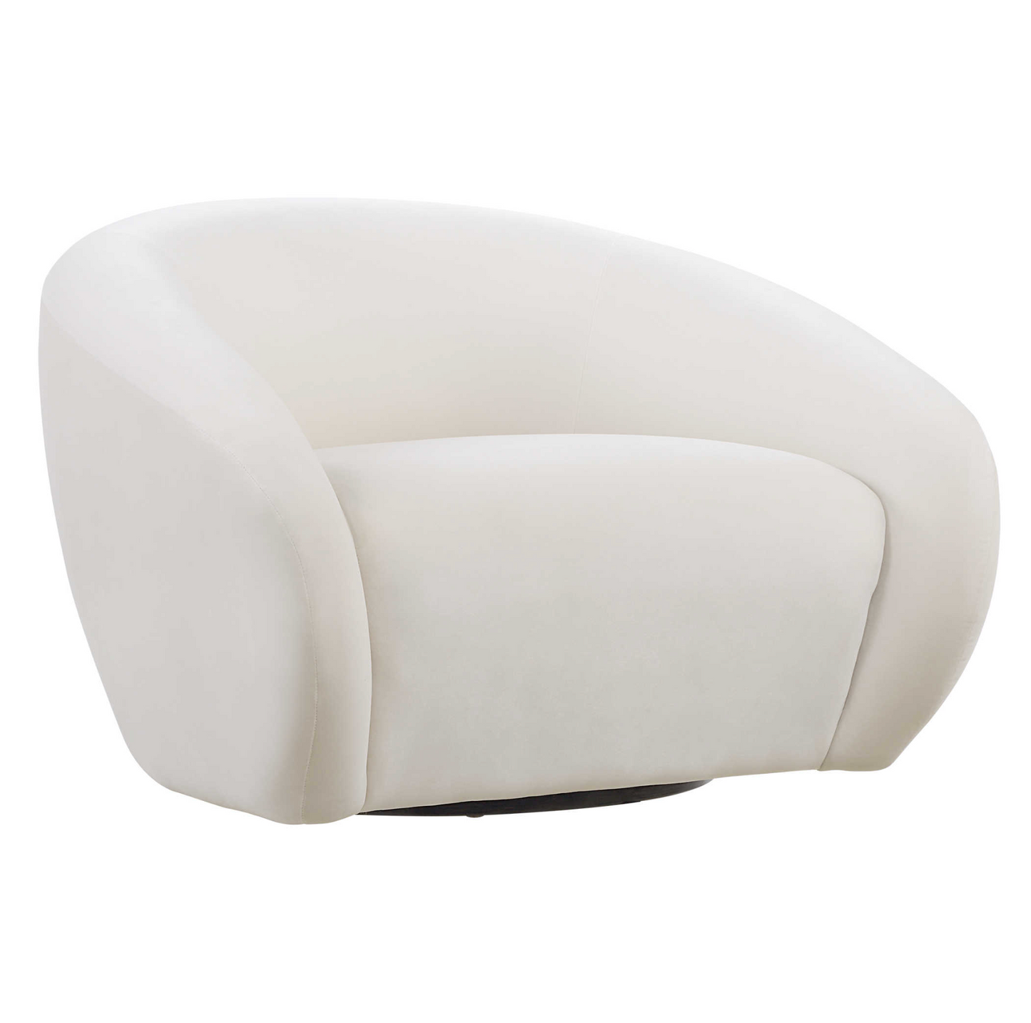 DESOTO SWIVEL CHAIR CREAM