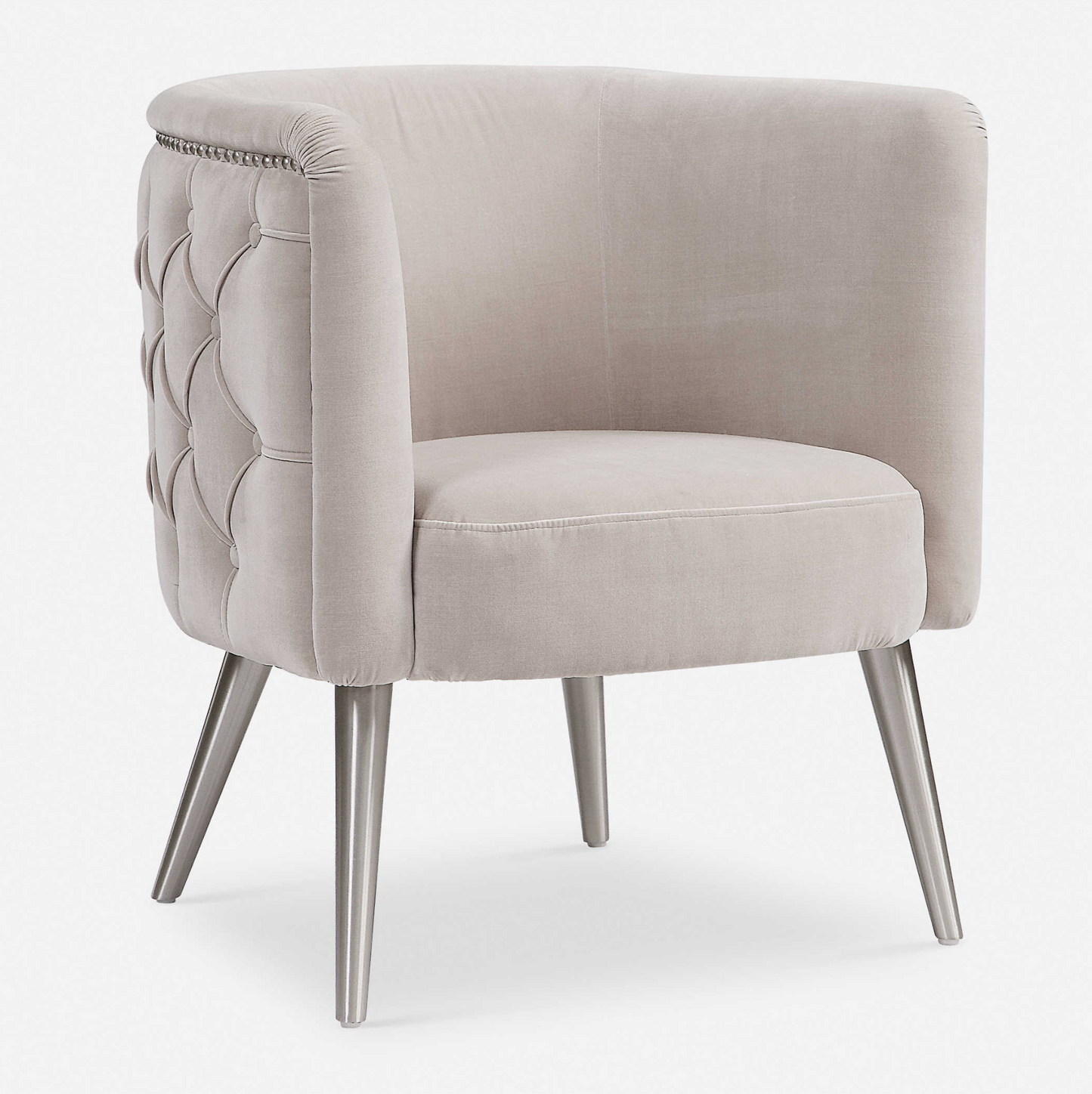 HAIDER ACCENT CHAIR CHAMPAGNE