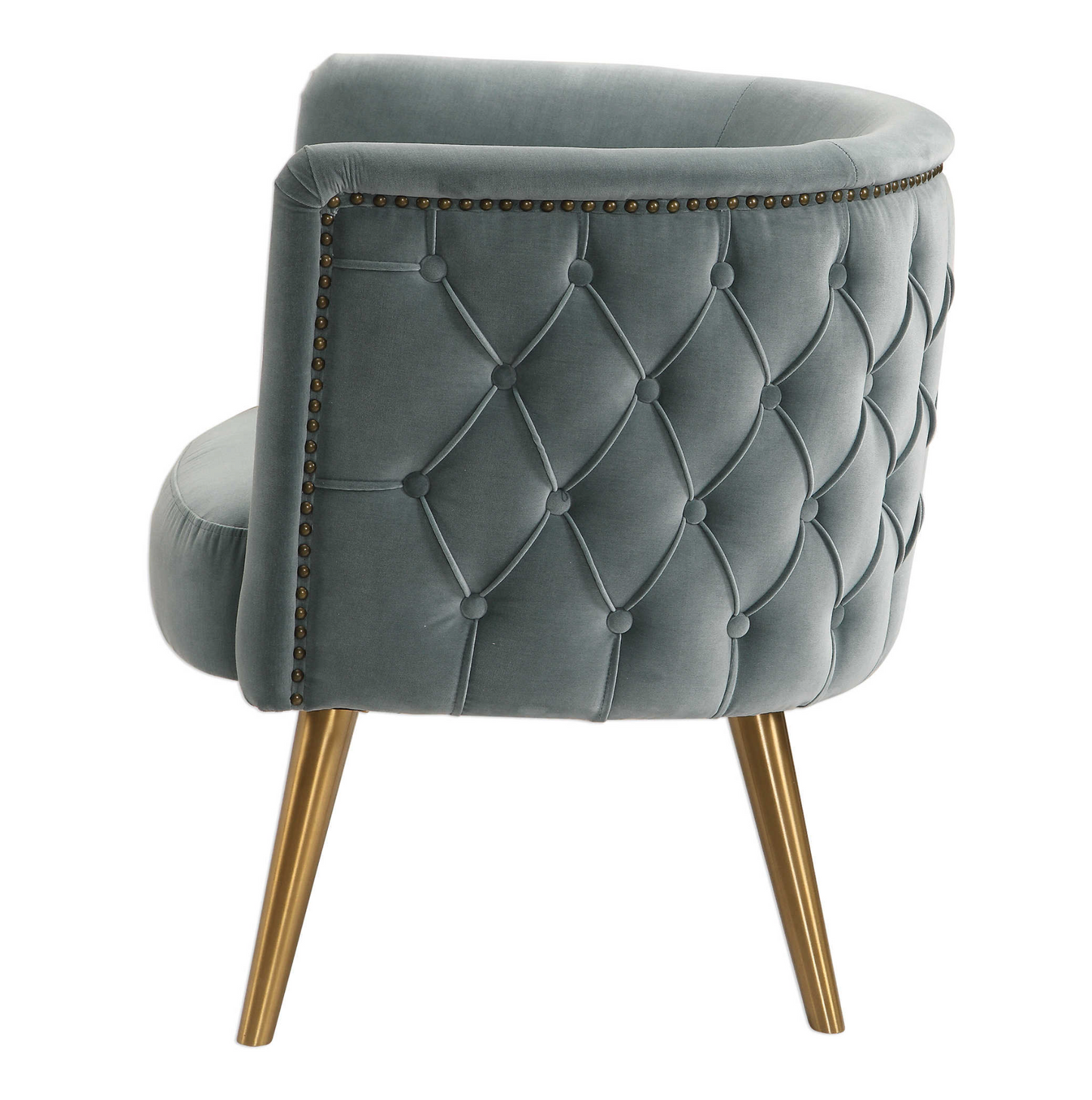 HAIDER ACCENT CHAIR SLATE BLUE